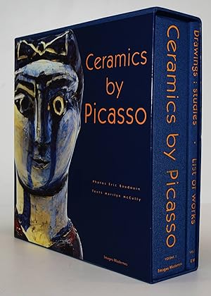 Bild des Verkufers fr Ceramics by Picasso. Volume I: Unique works. - Volume II: Drawings - list of works. - Photographs by Eric Baudouin. zum Verkauf von Antiquariat Haufe & Lutz