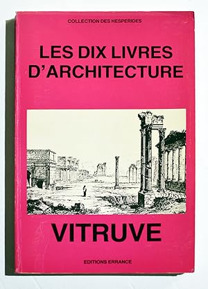 Bild des Verkufers fr VITRUVE : LES DIX LIVRES D'ARCHITECTURE. zum Verkauf von Librairie l'Art et l'Affiche