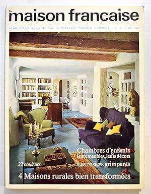 LA MAISON FRANÇAISE n° 197 mai 1966. Chambres d'enfants, maisons rurales transformées.