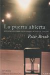 Imagen del vendedor de La puerta abierta : reflexiones sobre la interpretacin y el teatro a la venta por AG Library