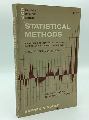 Imagen del vendedor de STATISTICAL METHODS a la venta por Kubik Fine Books Ltd., ABAA