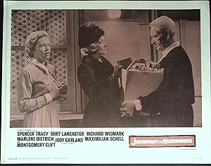 Judgment at Nuremberg Lobby Card #6 Spencer Tracy, Marlene Dietrich!