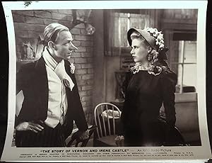 Bild des Verkufers fr The Story of Vernon & Irene Castle 8 X 10 Still 1939 Fred Astaire, Ginger Rogers! zum Verkauf von AcornBooksNH