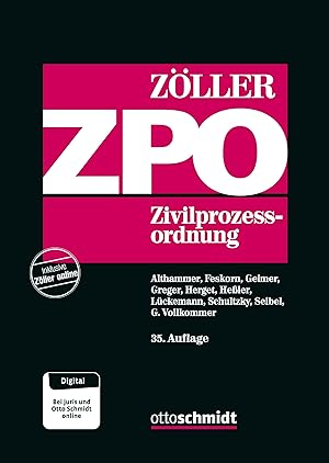 Seller image for Zivilprozessordnung for sale by moluna