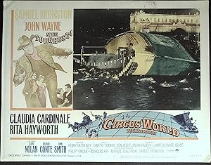 Bild des Verkufers fr Circus World Lobby Card #7 1964 Sinking Ship zum Verkauf von AcornBooksNH