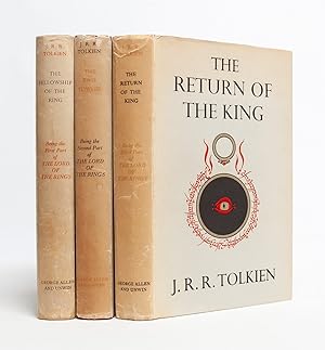 Bild des Verkufers fr The Lord of the Rings Trilogy, comprised of: The Fellowship of the Ring; The Two Towers and The Return of the King zum Verkauf von Whitmore Rare Books, Inc. -- ABAA, ILAB