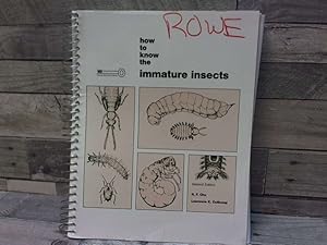 Bild des Verkufers fr How to Know the Immature Insects zum Verkauf von Archives Books inc.