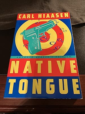 Native Tongue, ("Skink" Series #2), Advance Reader's Edition, First Edition, AS NEW