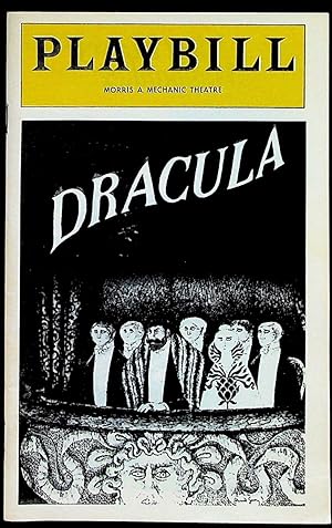 Playbill - Dracula at the Morris A. Mechanic Theatre. Gorey Cover. May/June 1978