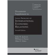 Image du vendeur pour Documents Supplement to Legal Problems of International Economic Relations(American Casebook Series) mis en vente par eCampus