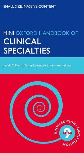 Seller image for Oxford Handbook of Clinical Specialties - Mini Edition 9/e (Flexicover) (Oxford Medical Handbooks) for sale by WeBuyBooks