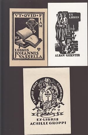 Immagine del venditore per 3 Exlibris venduto da Antiquariat  Braun