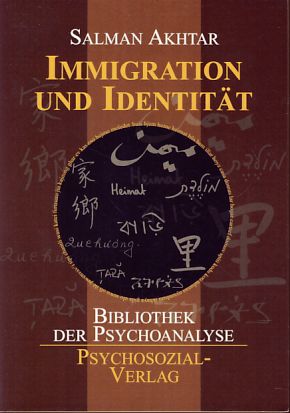 Bild des Verkufers fr Immigration und Identitt. Psychosoziale Aspekte und kulturbergreifende Therapie. Aus dem Amerikan. von Bettina Malka-Igelbusch. Bibliothek der Psychoanalyse. zum Verkauf von Fundus-Online GbR Borkert Schwarz Zerfa