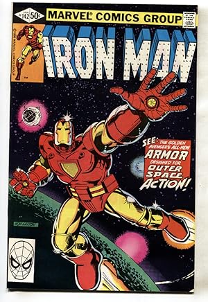 Image du vendeur pour IRON MAN #142-Debut of Iron Man's Space Armor I mis en vente par DTA Collectibles