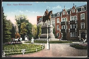 Ansichtskarte Erfurt, Kaiser Wilhelm-Denkmal