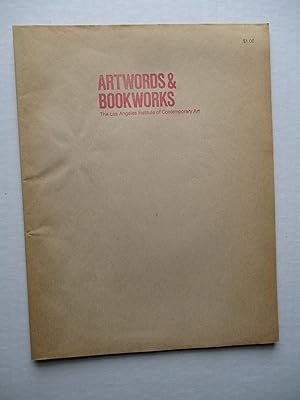 Immagine del venditore per Artwords and Bookworks venduto da ANARTIST