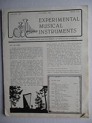 Experimental Musical Instruments Vol 1 #3 October 1985
