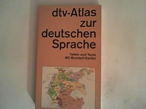 Bild des Verkufers fr dtv-Atlas zur deutschen Sprache zum Verkauf von ANTIQUARIAT FRDEBUCH Inh.Michael Simon