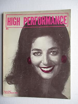 High Performance: The Performance Art Quarterly Issue 15 (Volume 4, Number 3, Fall 1981)