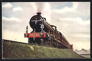 Postcard Englische Eisenbahn No. 40 Brighton Express, L. B., S. C. R.