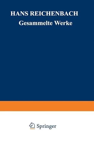 Seller image for Hans Reichenbach Gesammelte Werke Bd. 9: Philosophische Grundlagen der Quantenmechanik und Wahrscheinlichkeit. for sale by Antiquariat Thomas Haker GmbH & Co. KG
