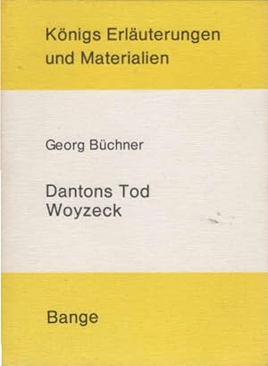 Image du vendeur pour Erluterungen zu Georg Bchners Dantons Tod, Woyzeck. von Karl Brinkmann / Knigs Erluterungen und Materialien ; Bd. 235 mis en vente par Schrmann und Kiewning GbR