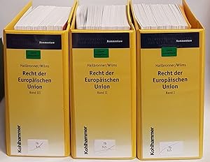 Immagine del venditore per Recht der Europischen Union: Kommentar (3 Ordner KOMPLETT) - Grundwerk bis 20. Lfg.: Stand: Januar 2010. venduto da books4less (Versandantiquariat Petra Gros GmbH & Co. KG)