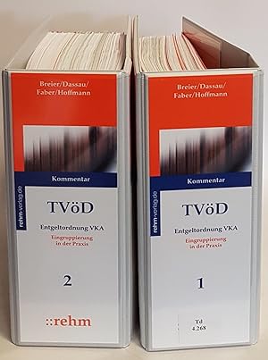 Seller image for TVD Entgeltordnung VKA : Eingruppierung in die Praxis: Kommentar (2 Ordner KOMPLETT) - Grundwerk bis 23. Aktualisierung: Stand: Mrz 2020. for sale by books4less (Versandantiquariat Petra Gros GmbH & Co. KG)