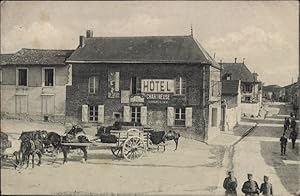 Ansichtskarte / Postkarte Saint Hilaire le Petit Marne, Hotel Chartreuse - 212 Infanterie Division