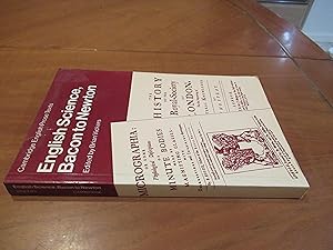 Bild des Verkufers fr English Science: Bacon to Newton (Cambridge English Prose Texts) zum Verkauf von Arroyo Seco Books, Pasadena, Member IOBA