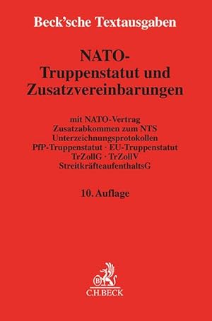 Seller image for NATO-Truppenstatut und Zusatzvereinbarungen for sale by Rheinberg-Buch Andreas Meier eK