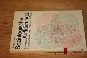 Seller image for Soziologische Aufklrung 2. Aufstze zur Theorie der Gesellschaft. for sale by Antiquariat Andree Schulte