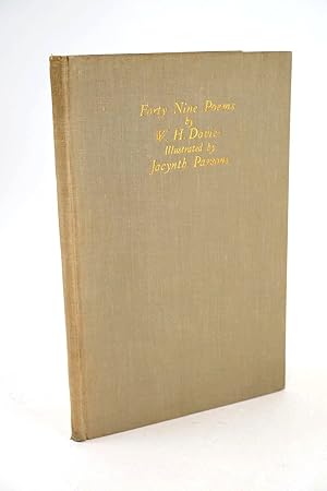 Seller image for FORTY-NINE POEMS BY W.H. DAVIES for sale by Stella & Rose's Books, PBFA