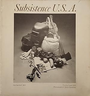 Bild des Verkufers fr Subsistence U.S.A. zum Verkauf von Studio Bibliografico Marini
