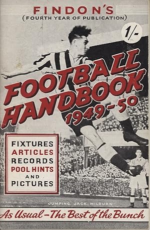 Bild des Verkufers fr FINDON'S FOOTBALL HANDBOOK 1949-50 zum Verkauf von Sportspages