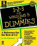 Immagine del venditore per 1  2  3 For Windows 5 For Dummies, Qr (For Dummies Quick Reference) venduto da WeBuyBooks