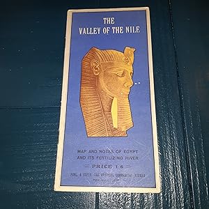 The Valley of the Nile Map and Notes of Egypt and its fertilizing river (in English, French and G...