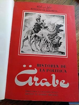 Imagen del vendedor de HISTORIA DE LA POLTICA RABE a la venta por Librera Pramo