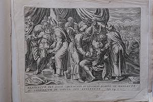 TEN FINE PLATES TO JOSHUA - Prentbijbel met voorstellingen uit het Oude Testament OR Theatrum Bib...