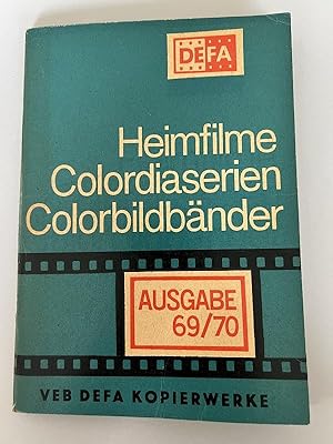 DEFA Heimfilme Colorbildbänder Color-Dia-Serien 69/70. 80.