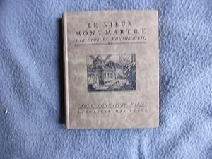 Image du vendeur pour Le vieux Montmartre mis en vente par arobase livres