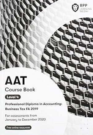 Immagine del venditore per AAT Business Tax FA2019: Course Book venduto da WeBuyBooks