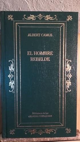 Imagen del vendedor de EL HOMBRE REBELDE a la venta por Librera Pramo