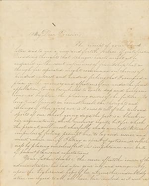Lengthy Letter Between Two Cousins Discussing the Cold Yankee Character and the Differences Betwe...