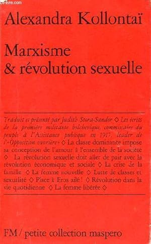 Image du vendeur pour Marxisme & rvolution sexuelle - Petite collection Maspero n182. mis en vente par Le-Livre