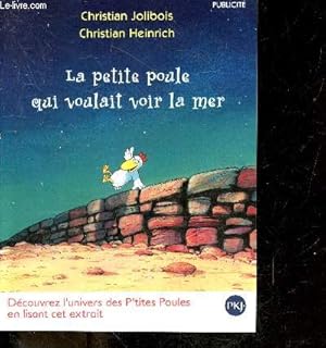 Bild des Verkufers fr La petite poule qui voulait voir la mer - extrait / publicite zum Verkauf von Le-Livre