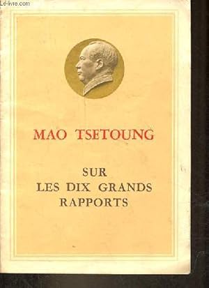 Bild des Verkufers fr Sur les dix grands rapports (25 avril 1956). zum Verkauf von Le-Livre