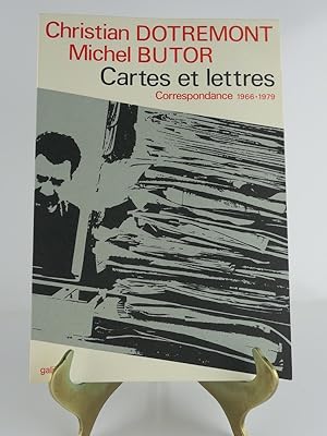 Imagen del vendedor de Cartes et lettres. Correspondance 1966-1979. a la venta por Librairie Christian Chaboud