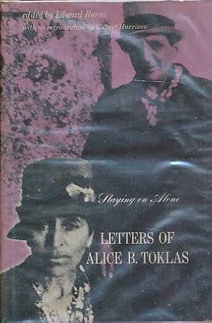 Bild des Verkufers fr Staying on Alone: Letters of Alice B. Toklas zum Verkauf von Bookshelf of Maine