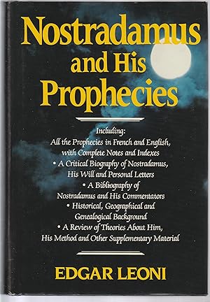 Seller image for Nostradamus and His Prophecies for sale by fourleafclover books